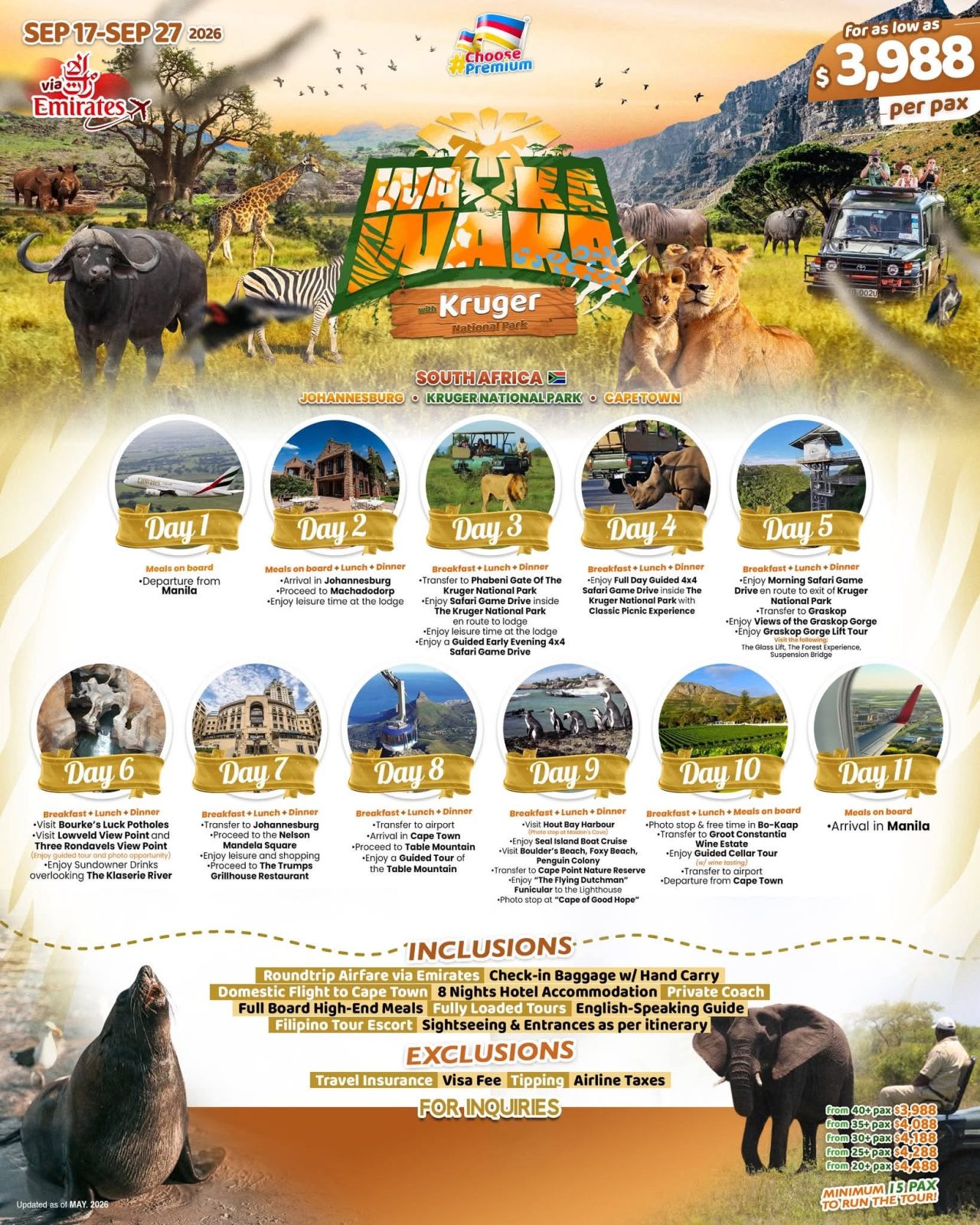 Africa tour package 1 — Claor Travel
