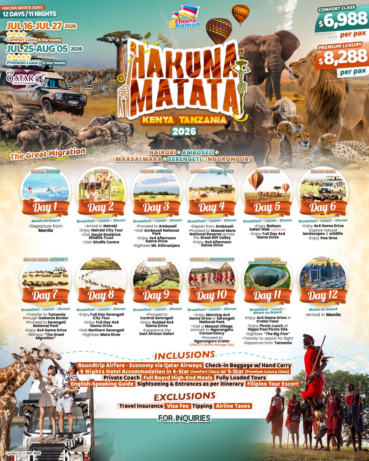 Africa tour package 2 — Claor Travel