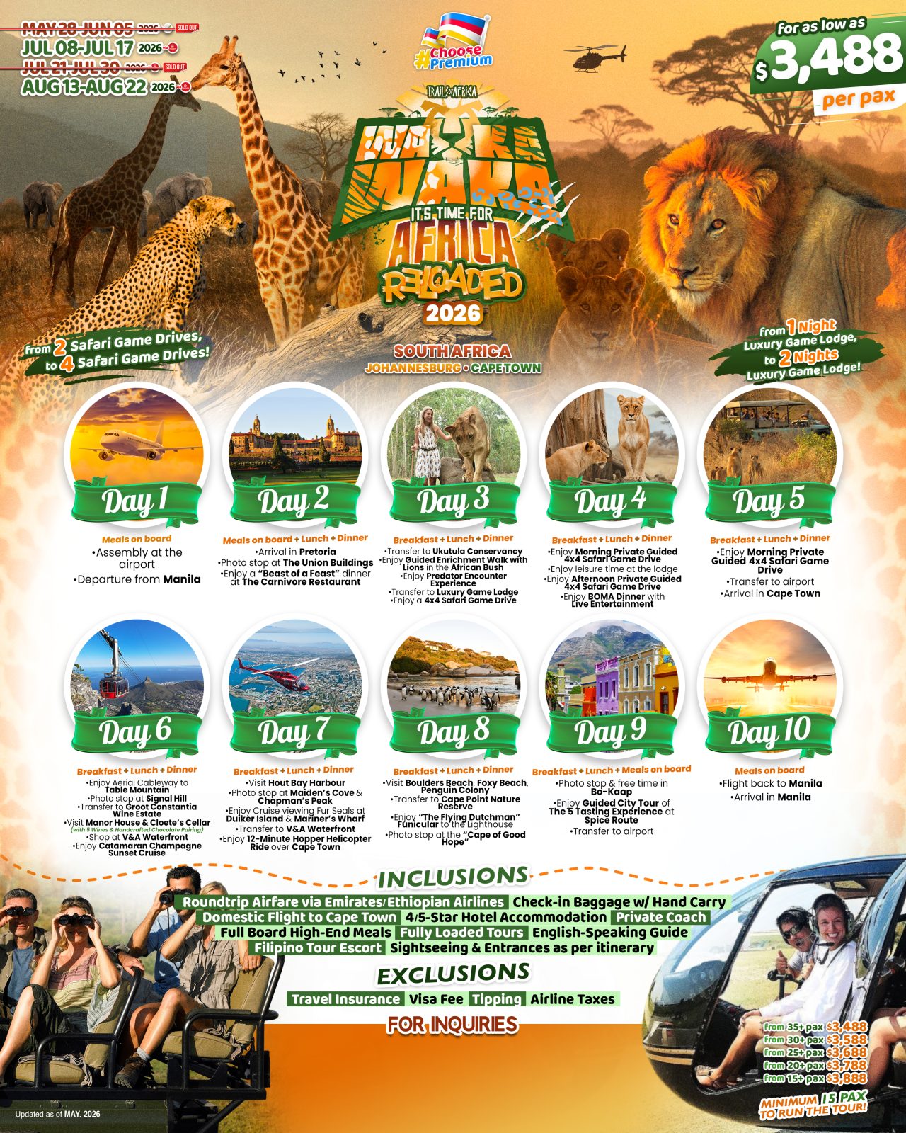 Africa tour package 4 — Claor Travel