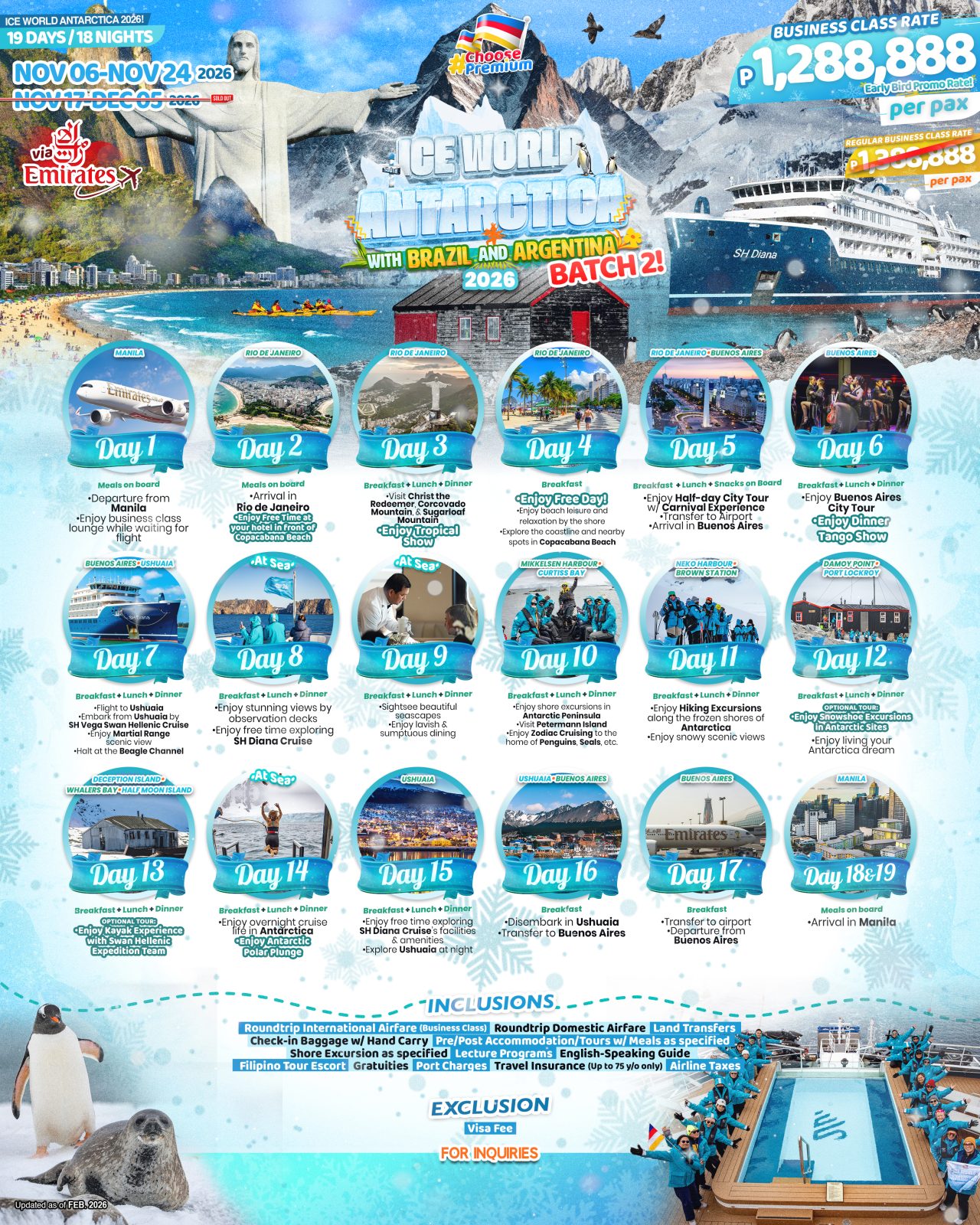 Antarctica tour package 2 — Claor Travel