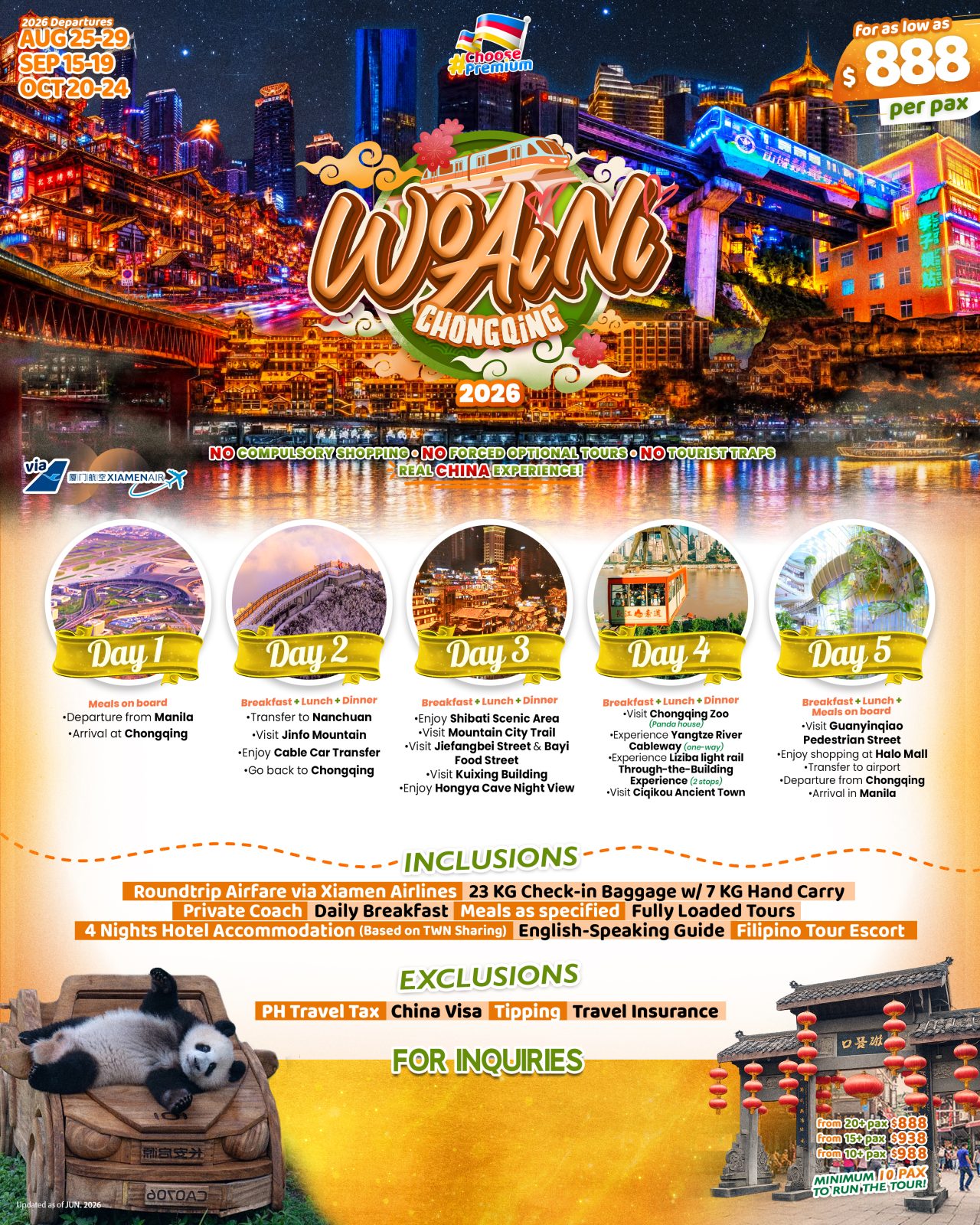 China tour package 3 — Claor Travel