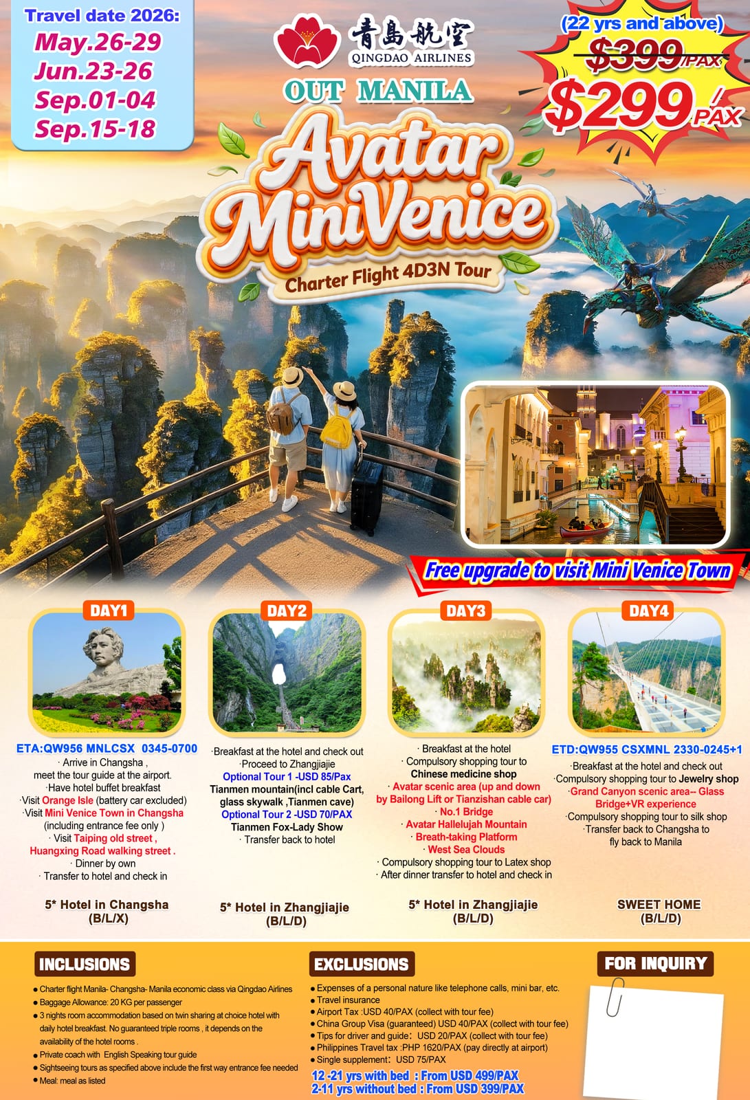 China tour package — Acmv | Claor Travel & Tours