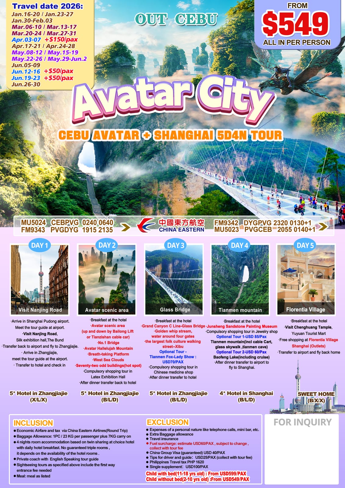 China tour package — Ash | Claor Travel & Tours