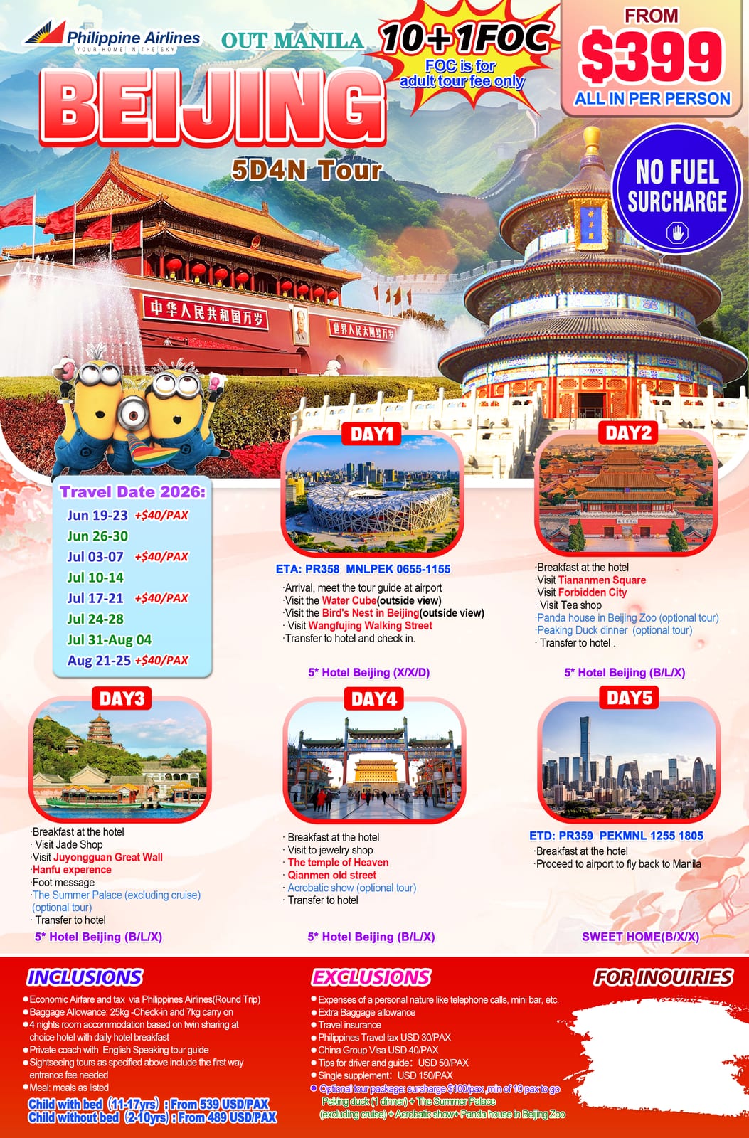 China tour package | Claor Travel & Tours