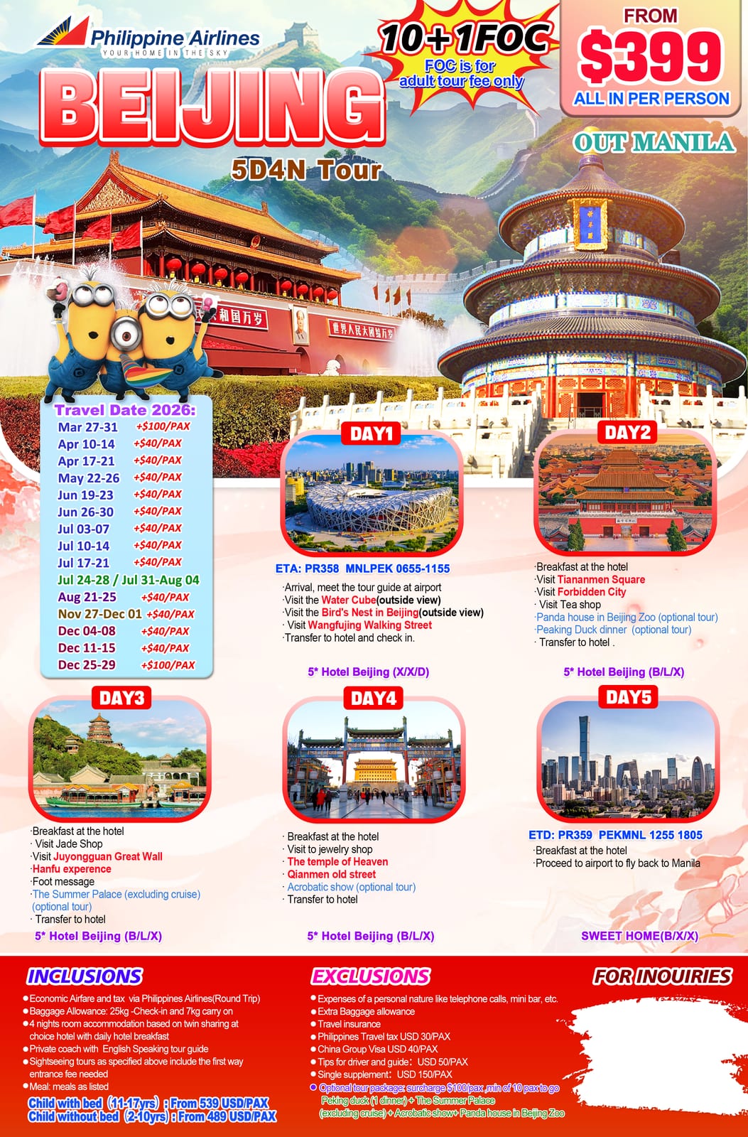 China tour package | Claor Travel & Tours