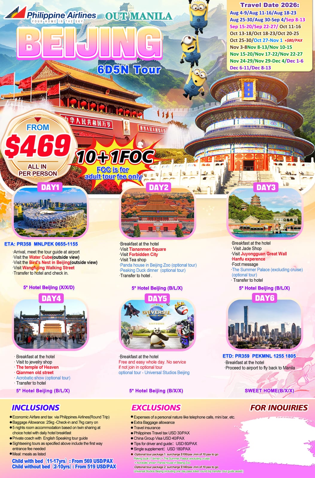 China tour package | Claor Travel & Tours
