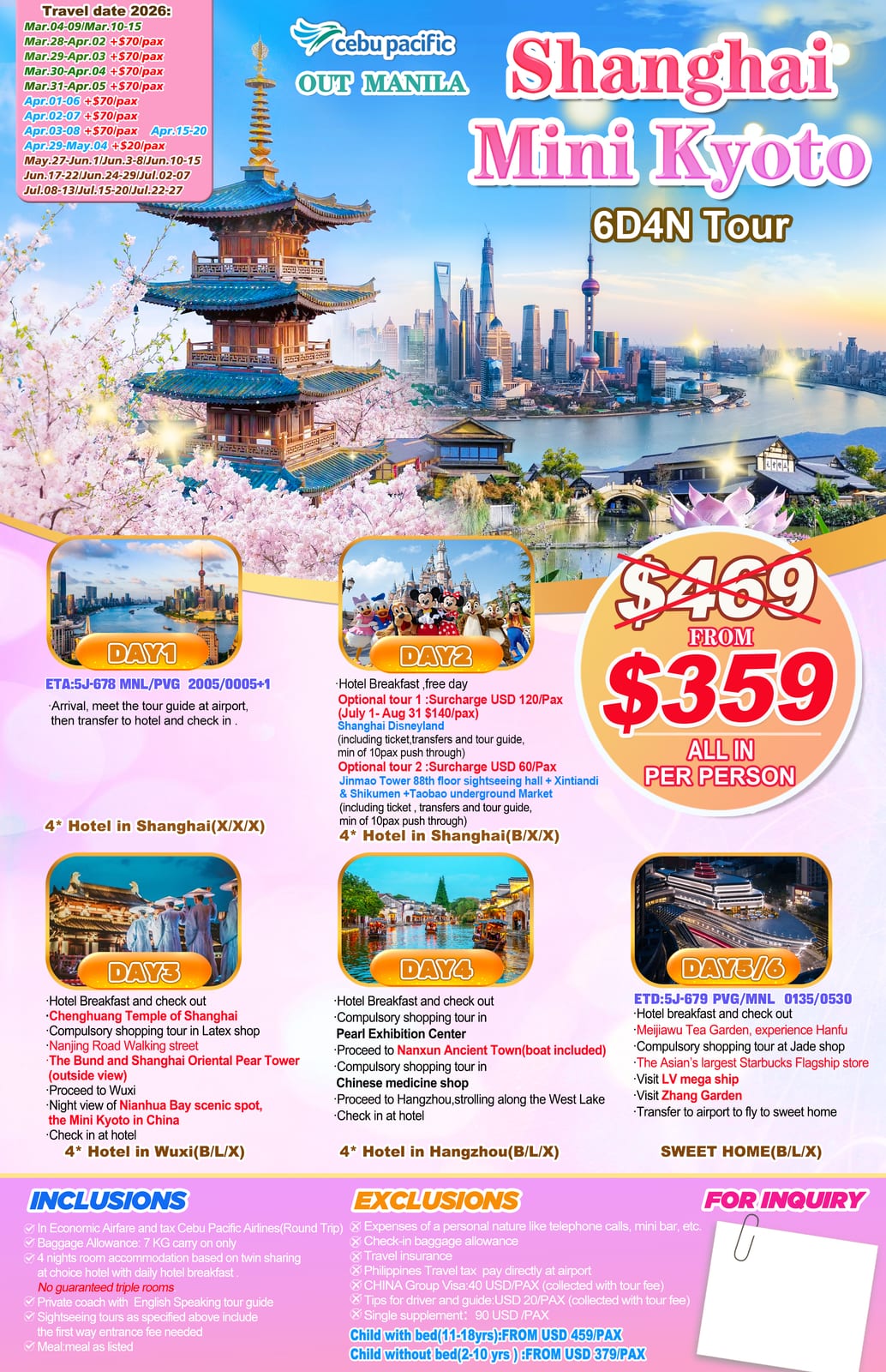 China tour package | Claor Travel & Tours