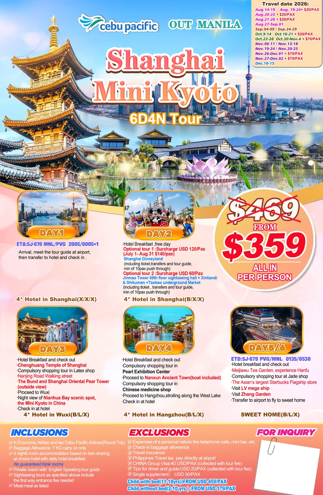 China tour package | Claor Travel & Tours