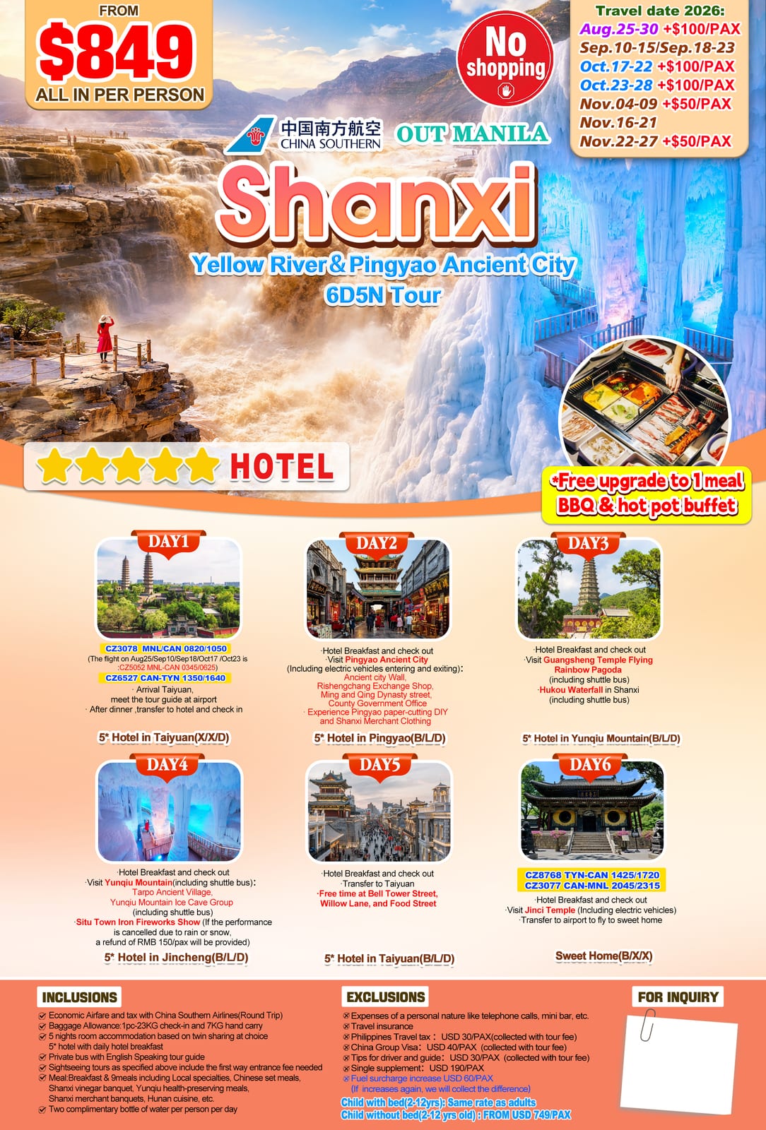 China tour package | Claor Travel & Tours