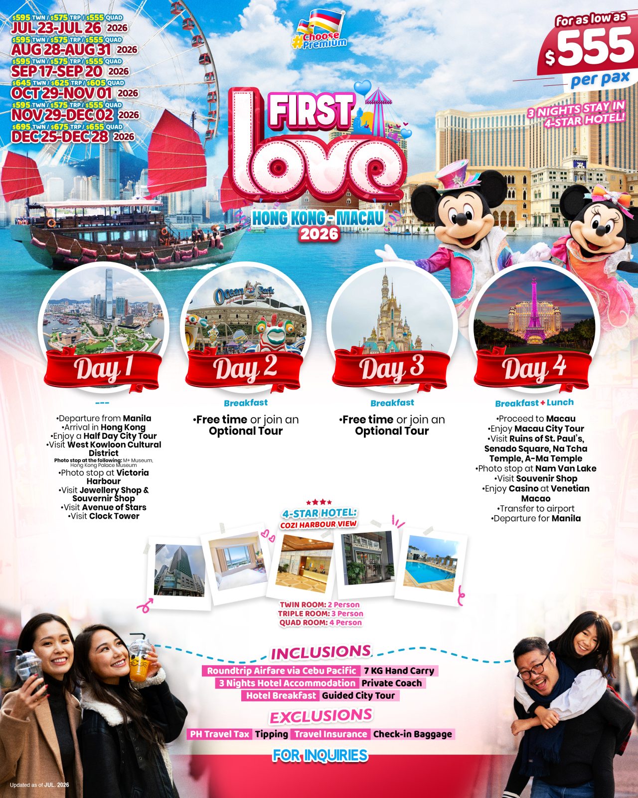 Hong Kong tour package 2 — Claor Travel