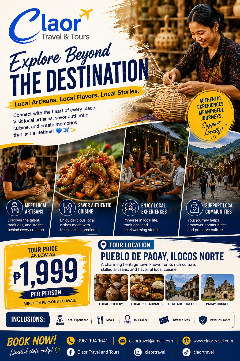 Ilocos tour package 2 — Claor Travel