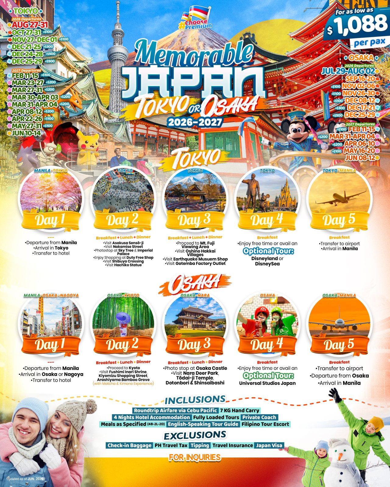 Japan tour package 2 — Claor Travel
