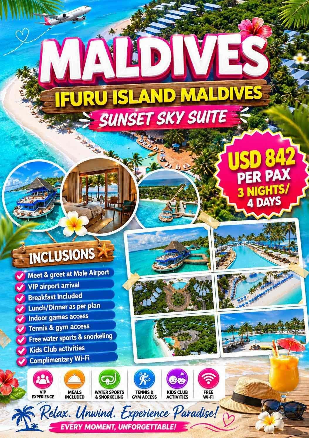 Maldives tour package | Claor Travel & Tours