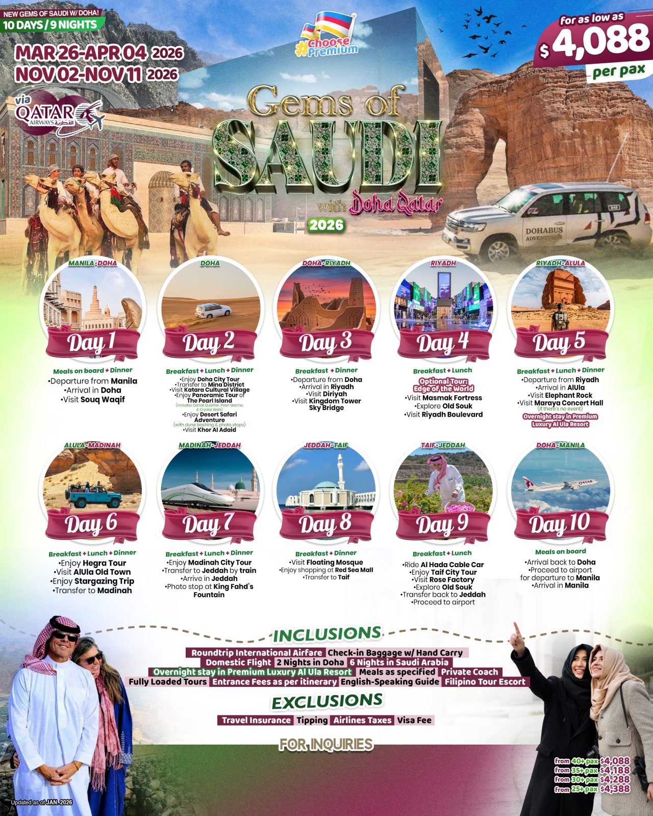 Saudi tour package 1 — Claor Travel
