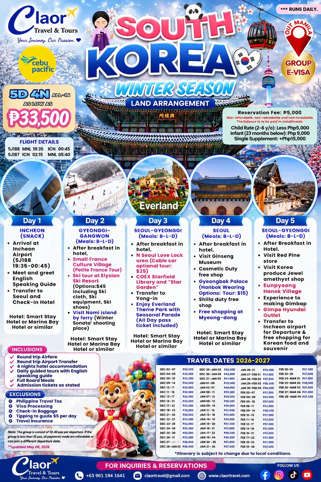 South Korea tour package 4 — Claor Travel