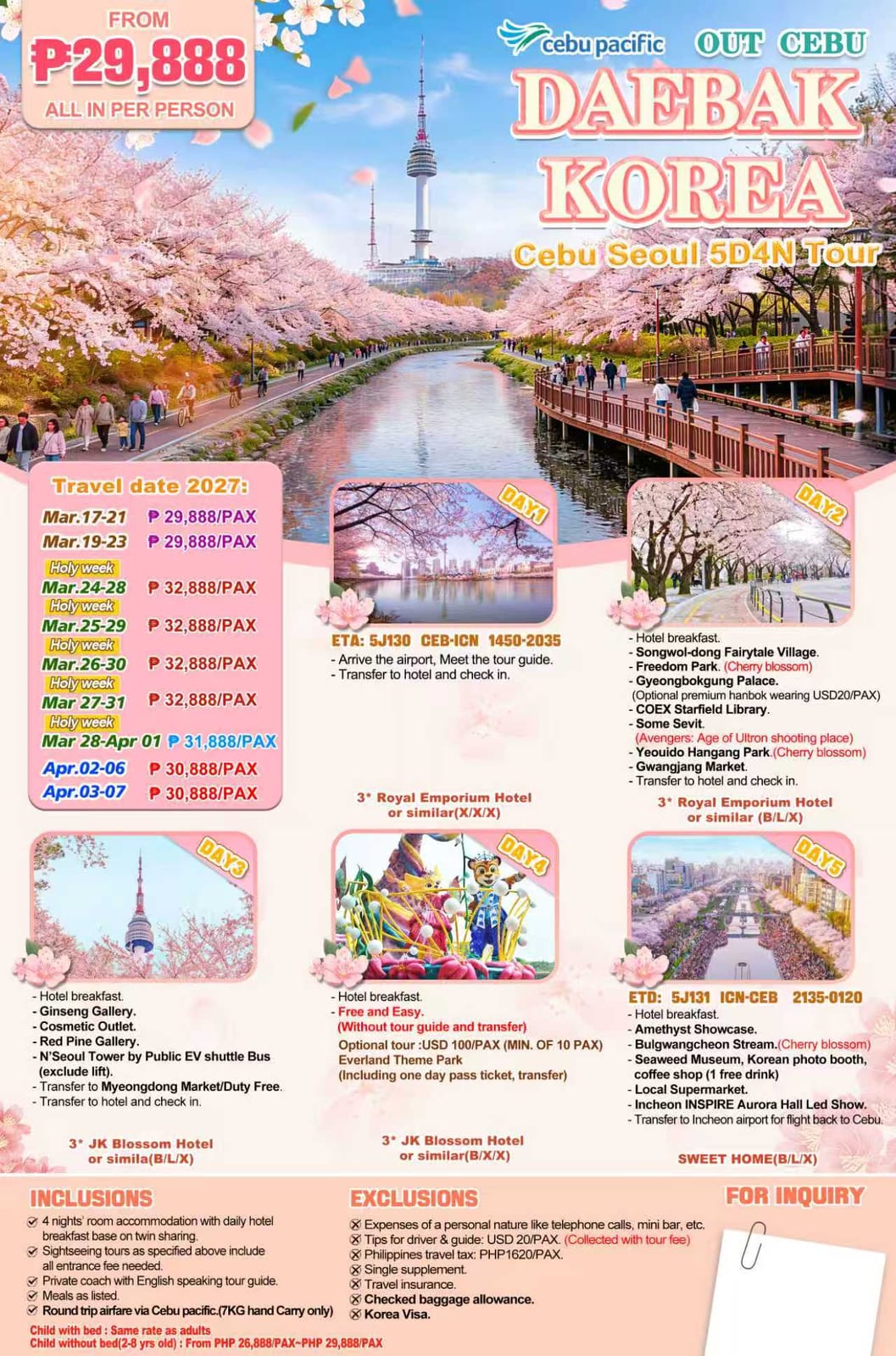 South Korea tour package — Uoskr | Claor Travel & Tours